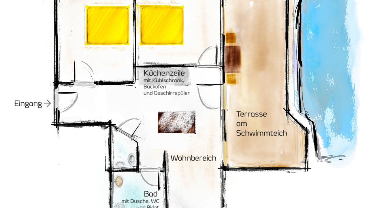 Grundriss Fewo Hochfelln Grundriss Fewo Hochfelln